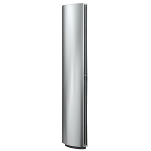 Rideau d'air vertical électrique ou eau chaude conditionnement d'air, limite d'échanges thermique, ventilation, chauffage d'air, rafraîchissement d'air portes tournantes