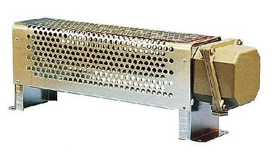 Radiateur électrique industriel chauffage d'air et de gaz thermostat 230 400V