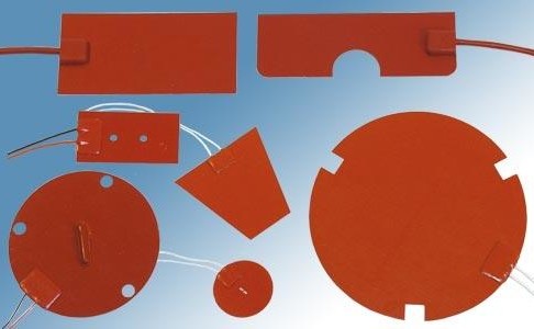 Tissu Chauffant Résistance électrique silicone souple auto-collante