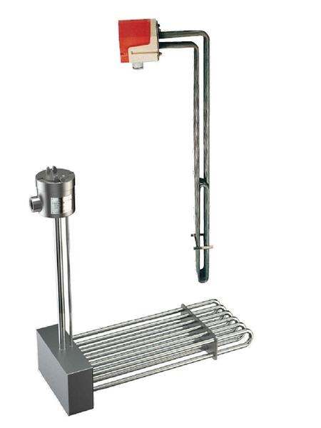 Résistance électrique Thermoplongeurs amovibles coudés pour chauffage de liquides - EICSO Distribution